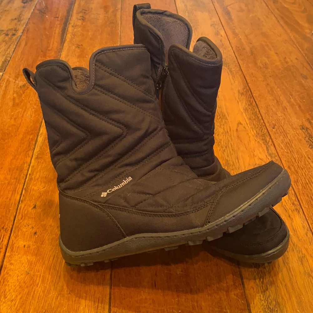 Columbia quilted waterproof omni grip boots
